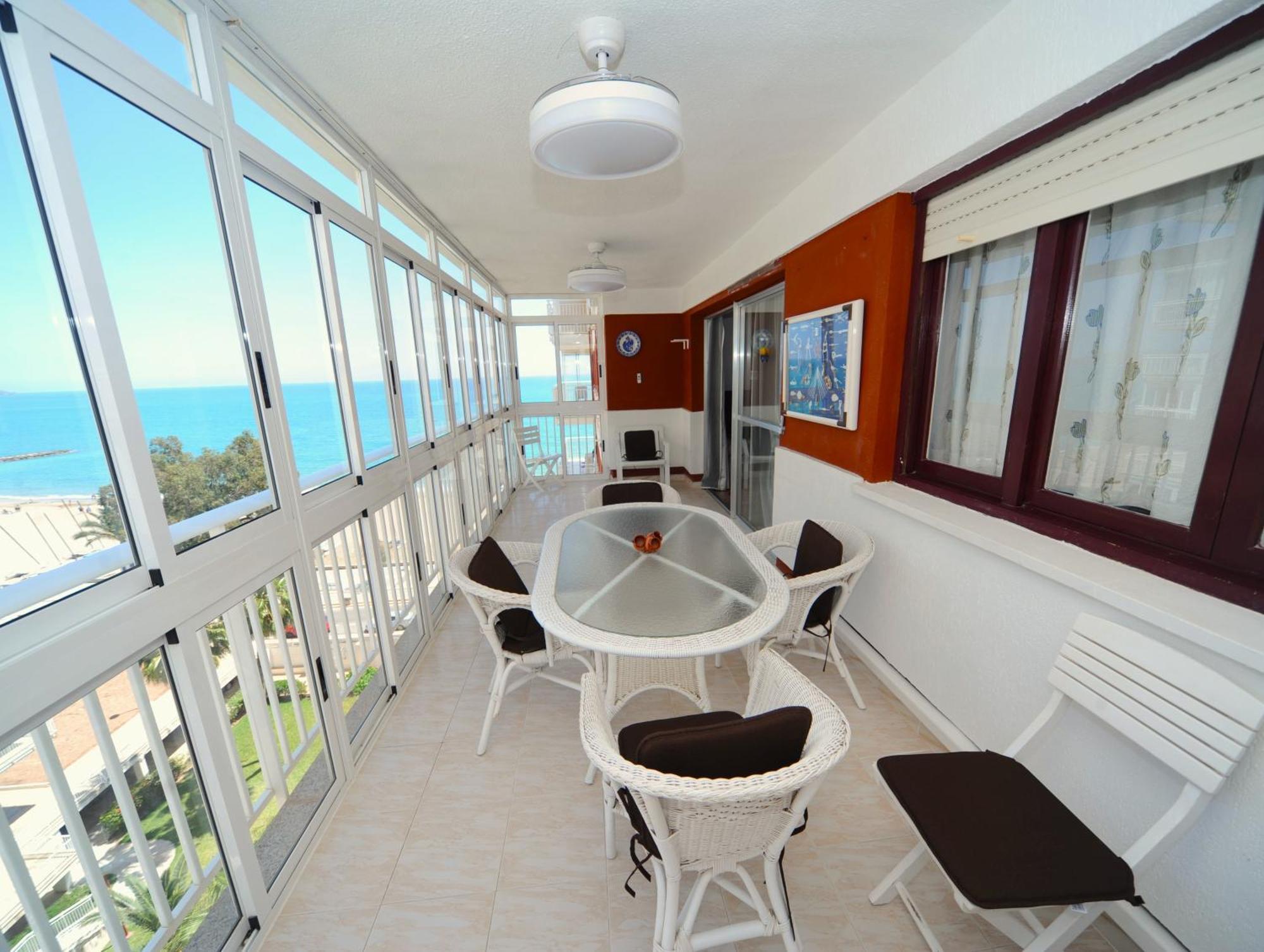 Apartamento Estoril Vistas Mar Orangecosta Benicàssim Rum bild